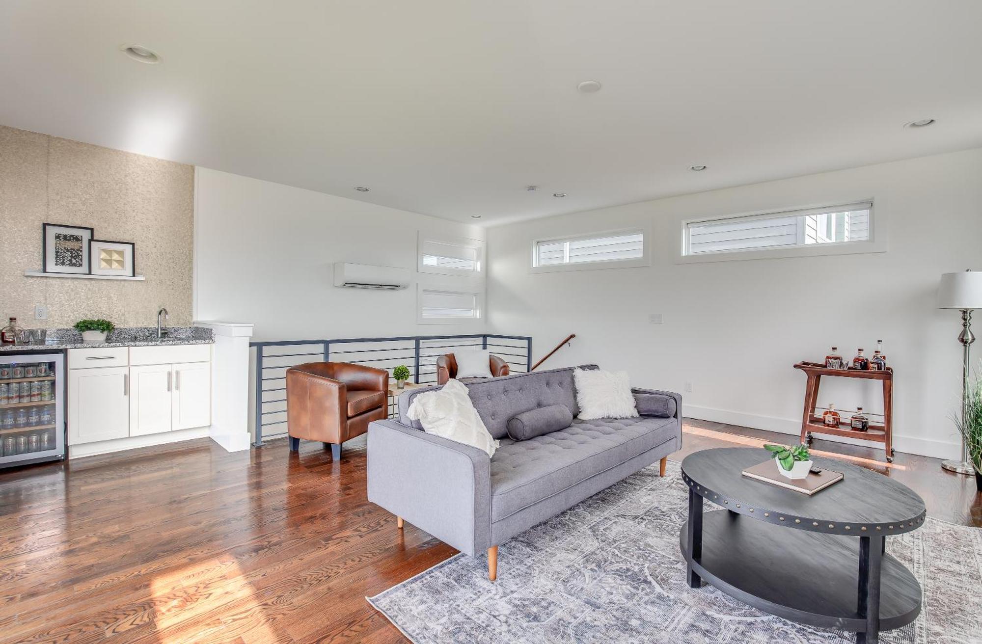 Whiskey House With Rooftop Golf, City Views! 8Min To Downtown! Sleeps 9! Nashville Exterior foto