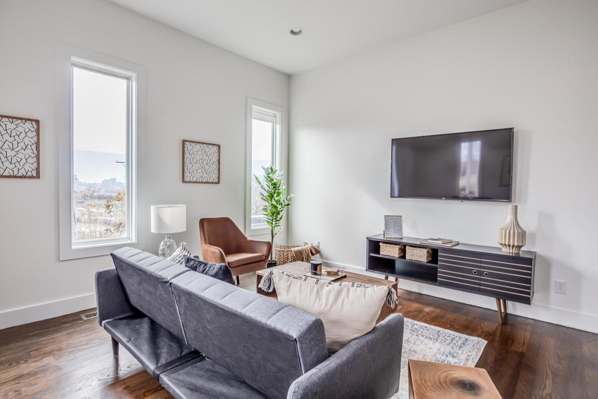 Whiskey House With Rooftop Golf, City Views! 8Min To Downtown! Sleeps 9! Nashville Exterior foto